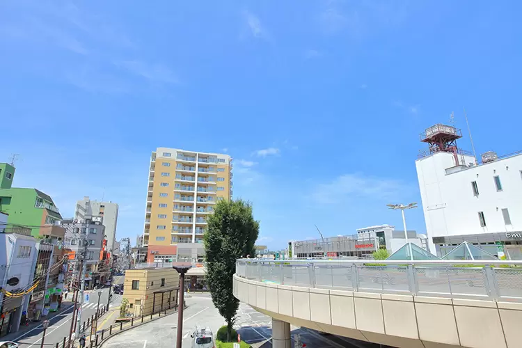 保谷駅周辺の様子